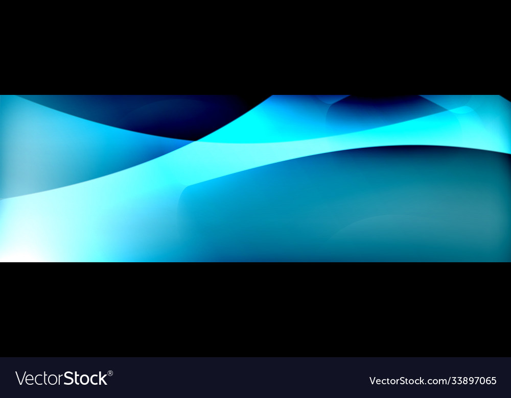 Fluid gradient neon color waves abstract