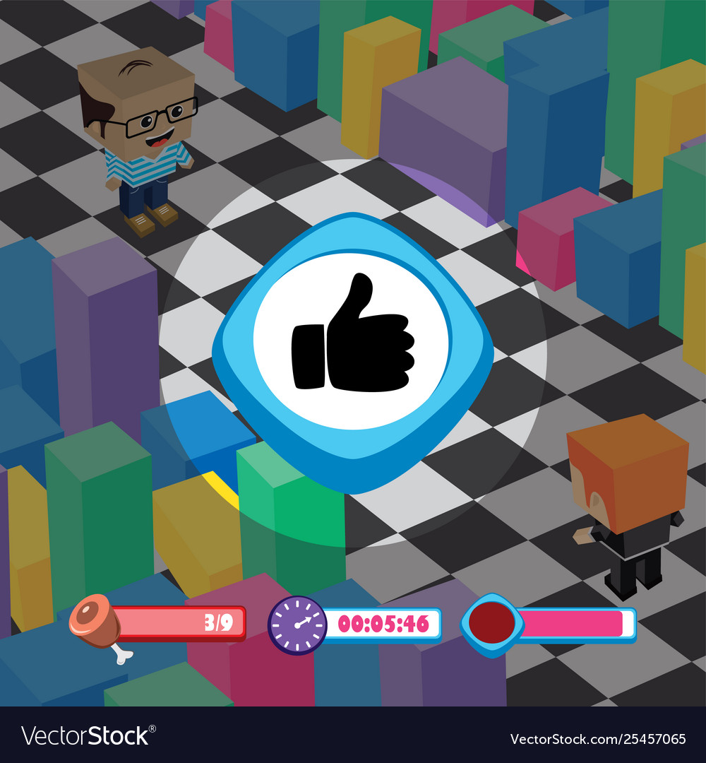 Game ui menu application mobile app