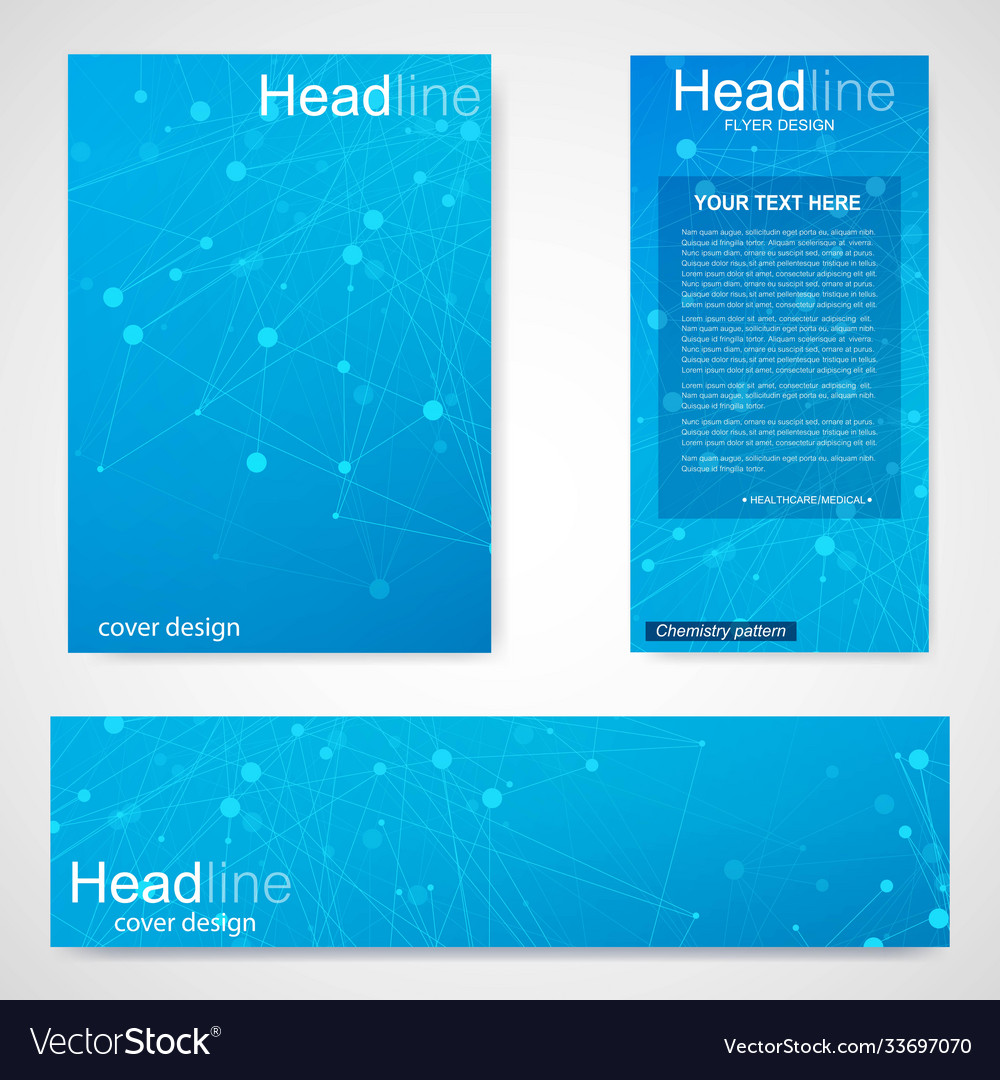 Flyer Broschüre Größe a4 Templatebanner vector image Flyer Broschüre Größe a4 Templatebanner