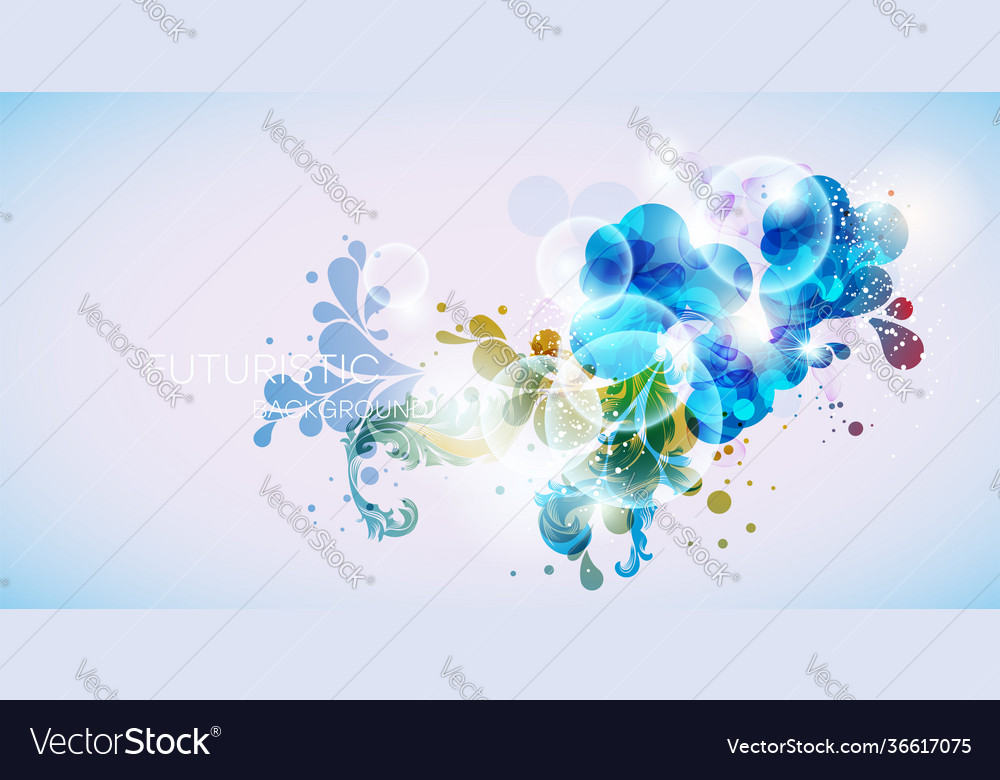 Abstract background with multicolored geometric vector image Abstract background with multicolored geometric