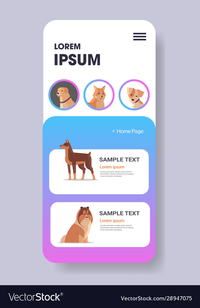 Adorable Dog Icons - Pets Collection