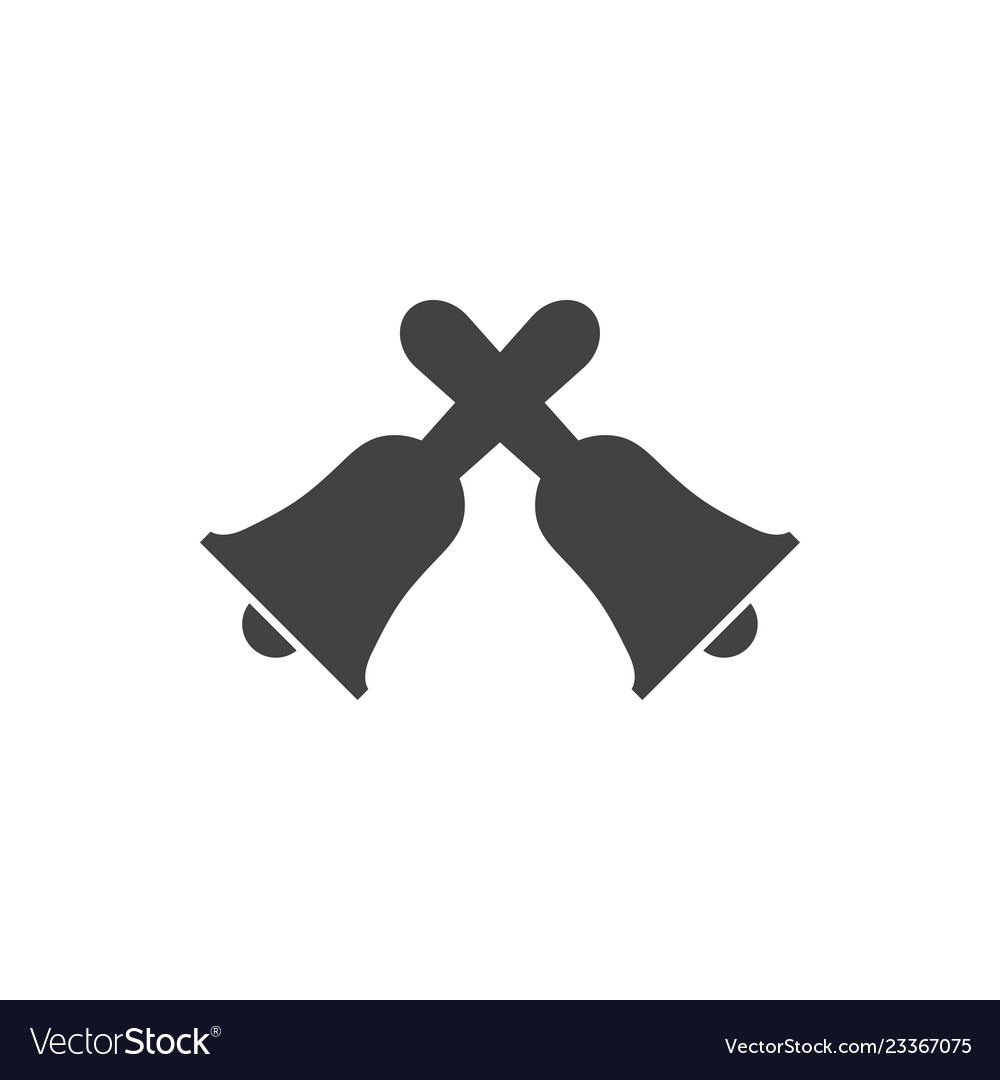 Bell notification graphic icon design template