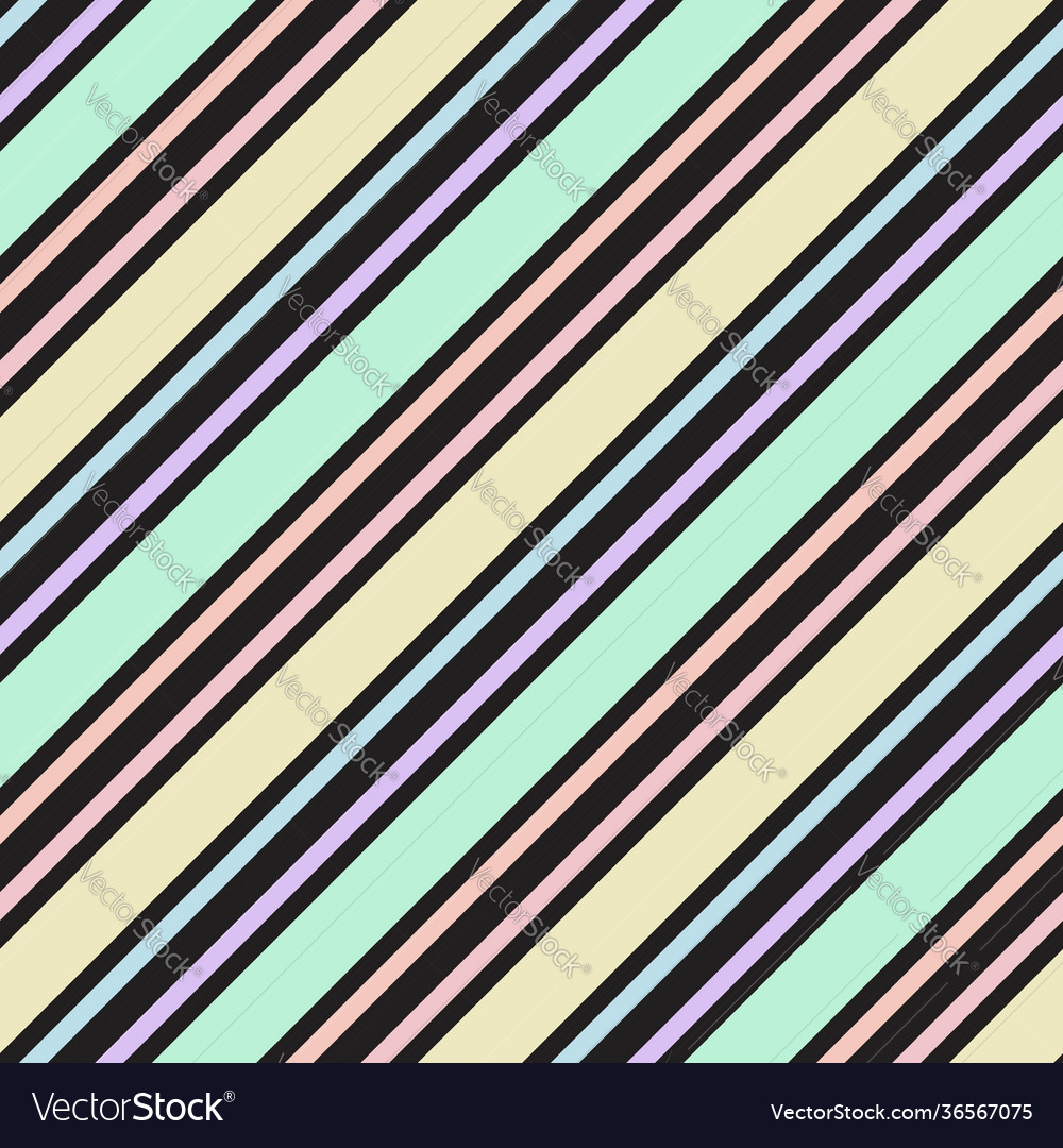 Rainbow stripe seamless pattern background vector image Rainbow stripe seamless pattern background
