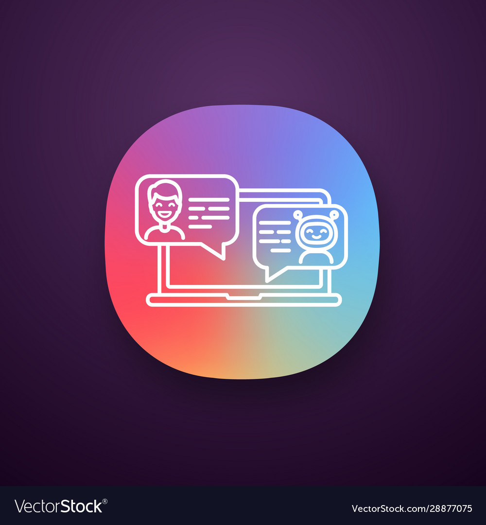 Support chatbot app icon