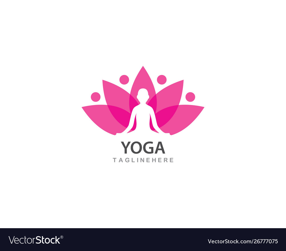 Yoga logo template