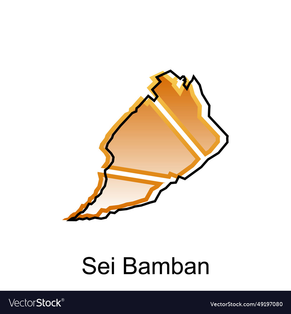 Map city of sei bamban high detailed design