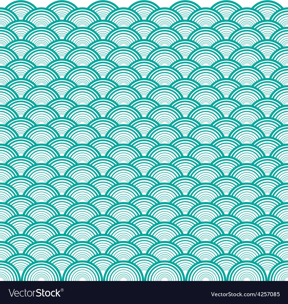 Circle wave overlap background