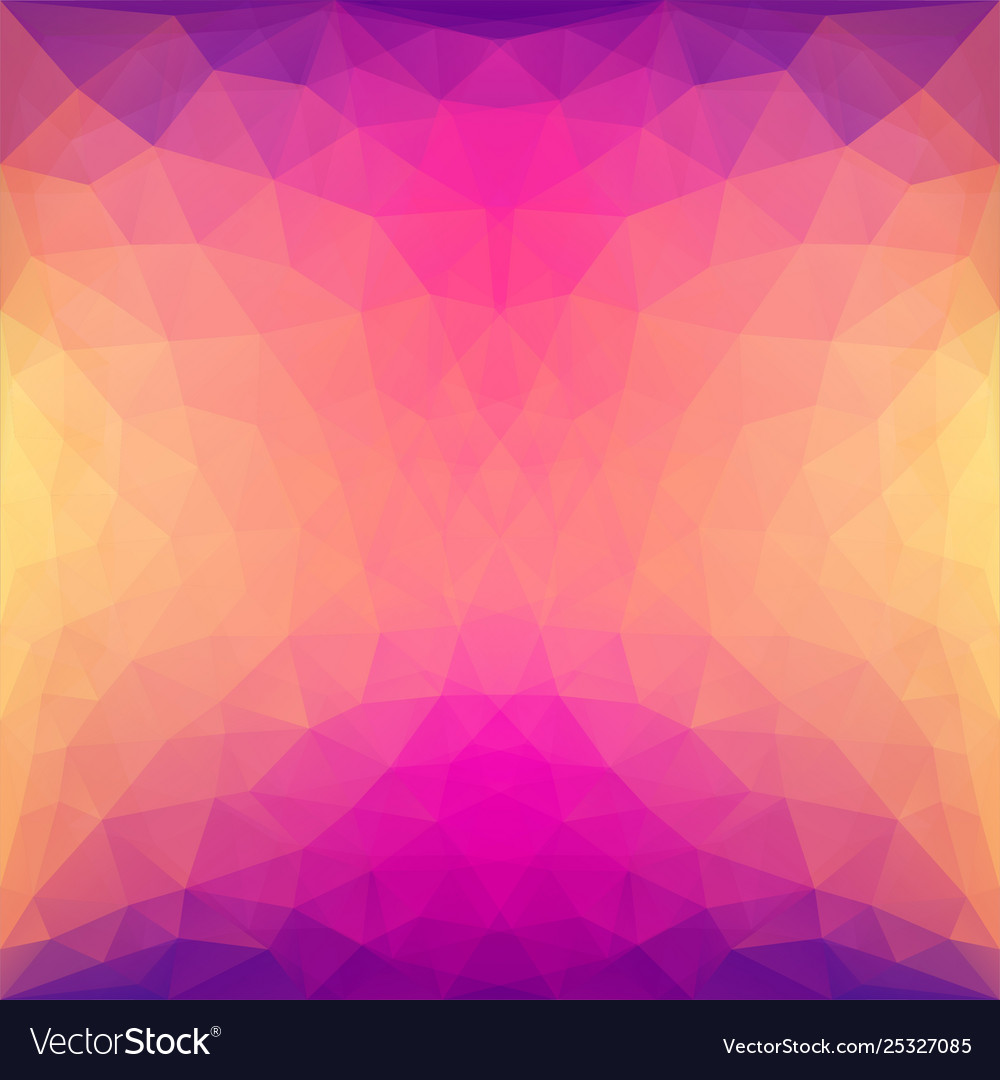Creative triangular pattern design vector image Creative triangular pattern design