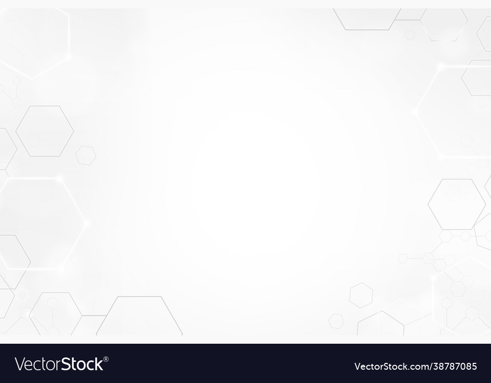 Digital technology background with hexagon frame