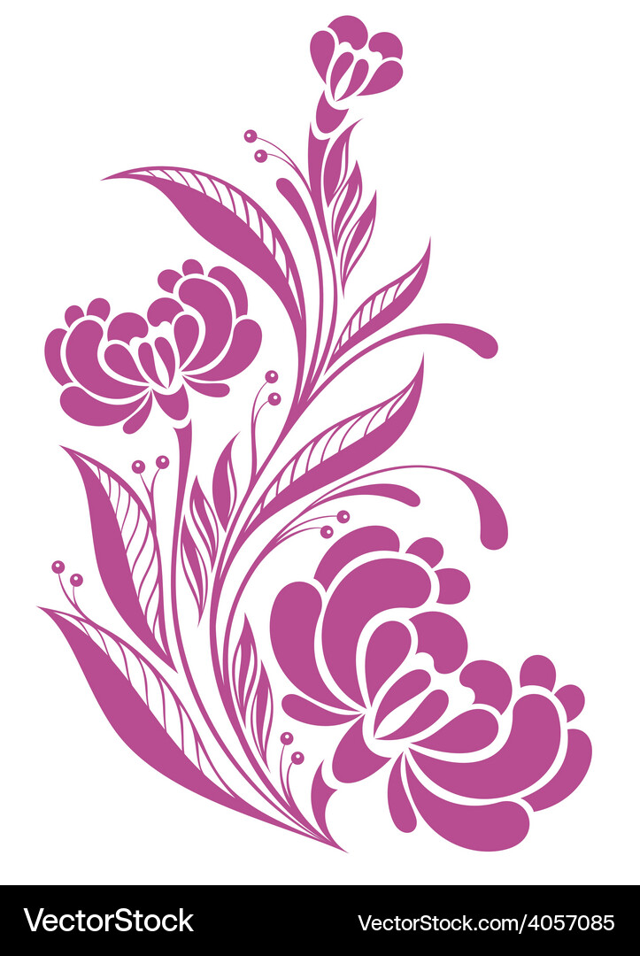 Flowers Royalty Free Vector Image - VectorStock