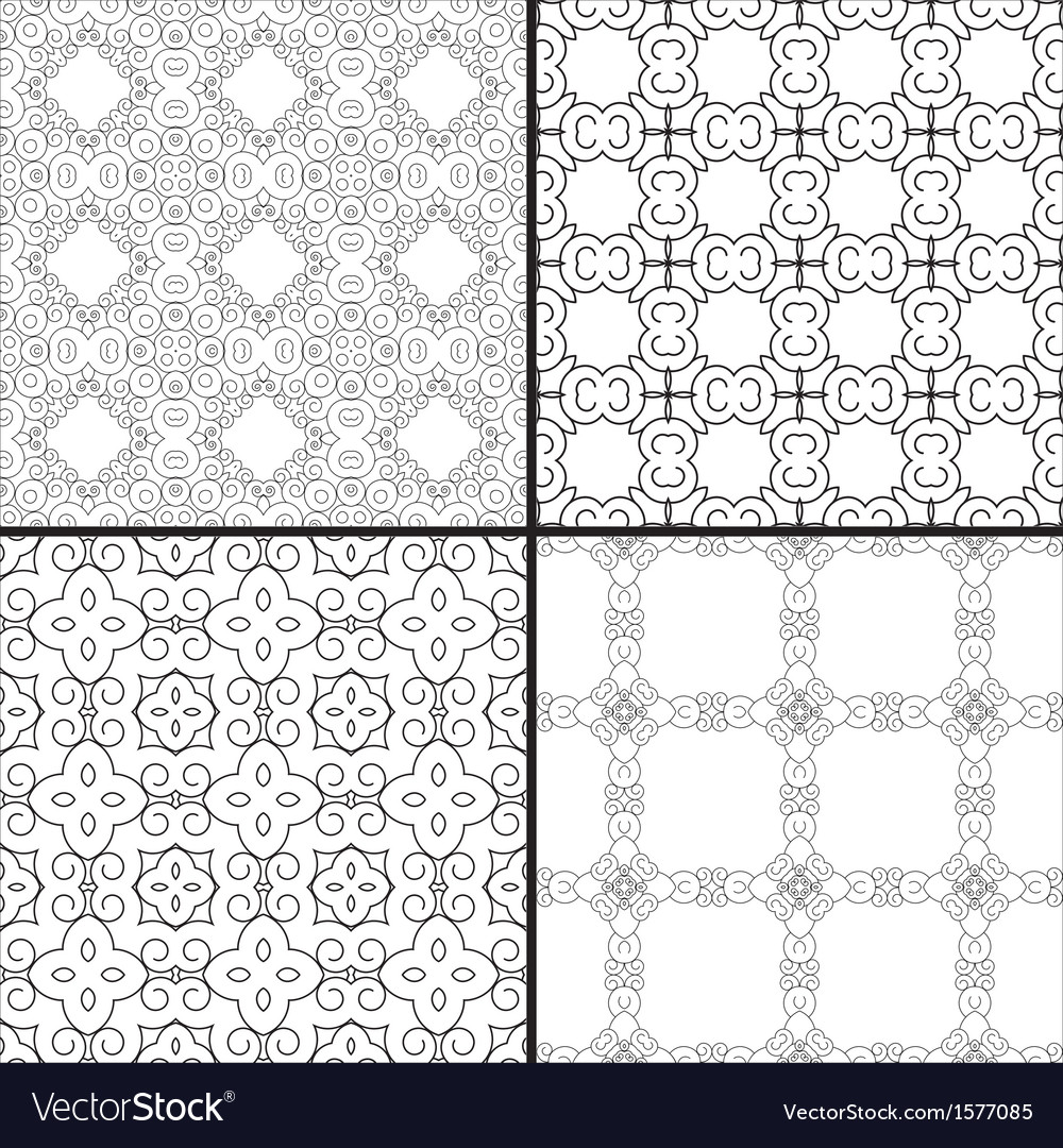 Seamless pattern set