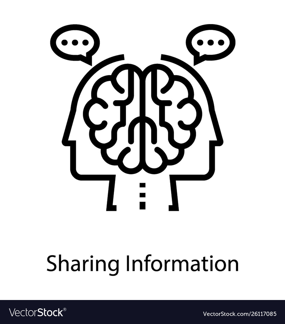 Sharing information concept