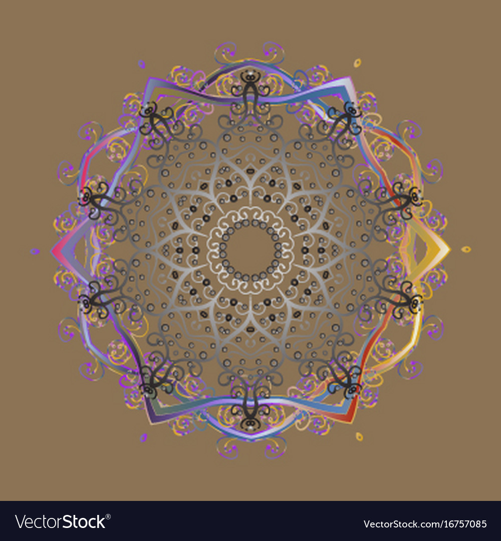 Winter concept pattern made of snowflake