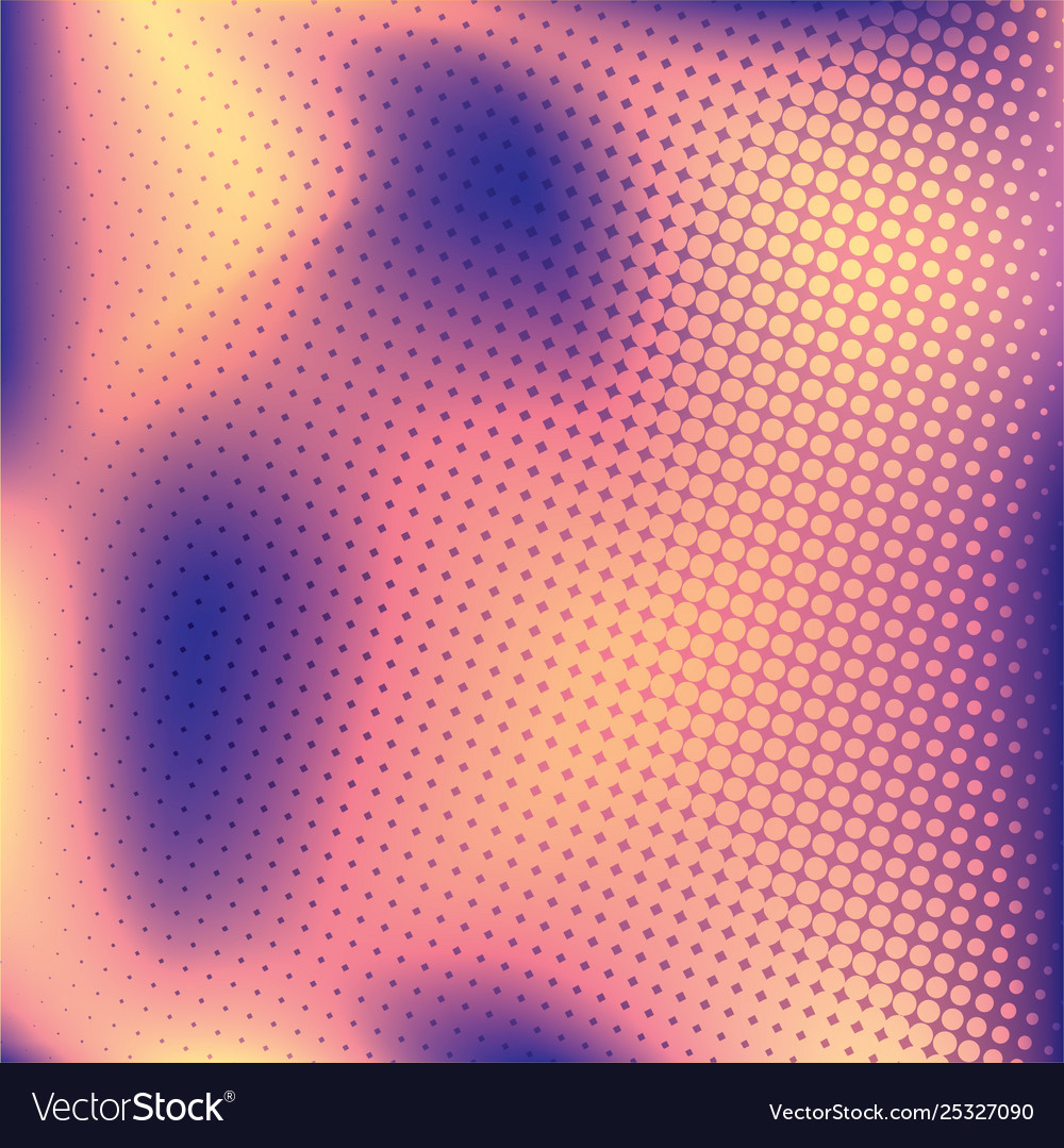 Creative colorful halftone pattern design