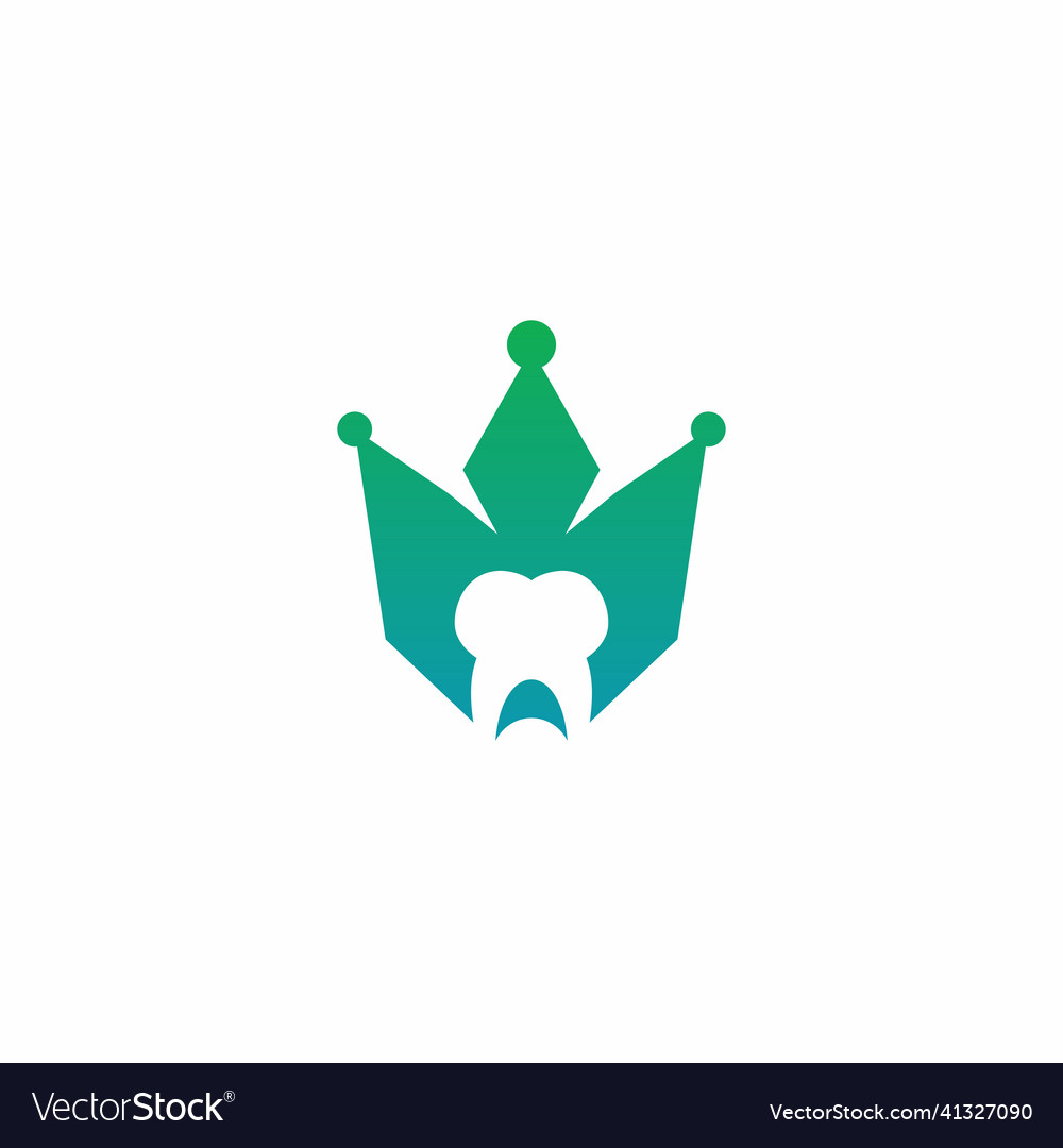 Dental crown logo