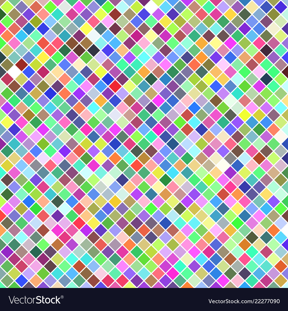 Multicolored square pattern background - geometric Vector Image Multicolored square pattern background - geometric