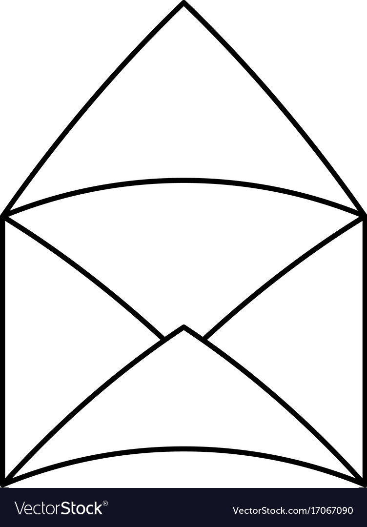 Open message envelope icon image