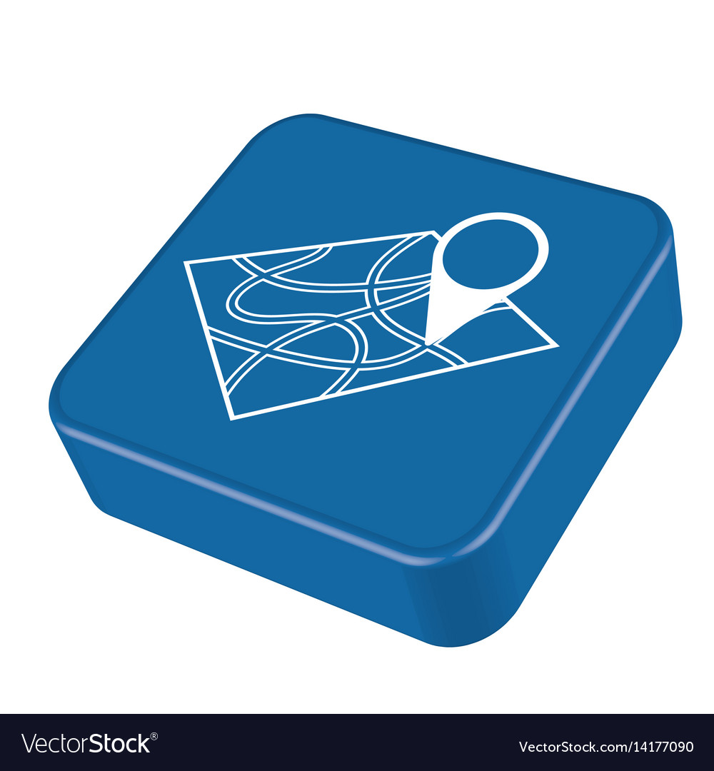 Pointer on map icon