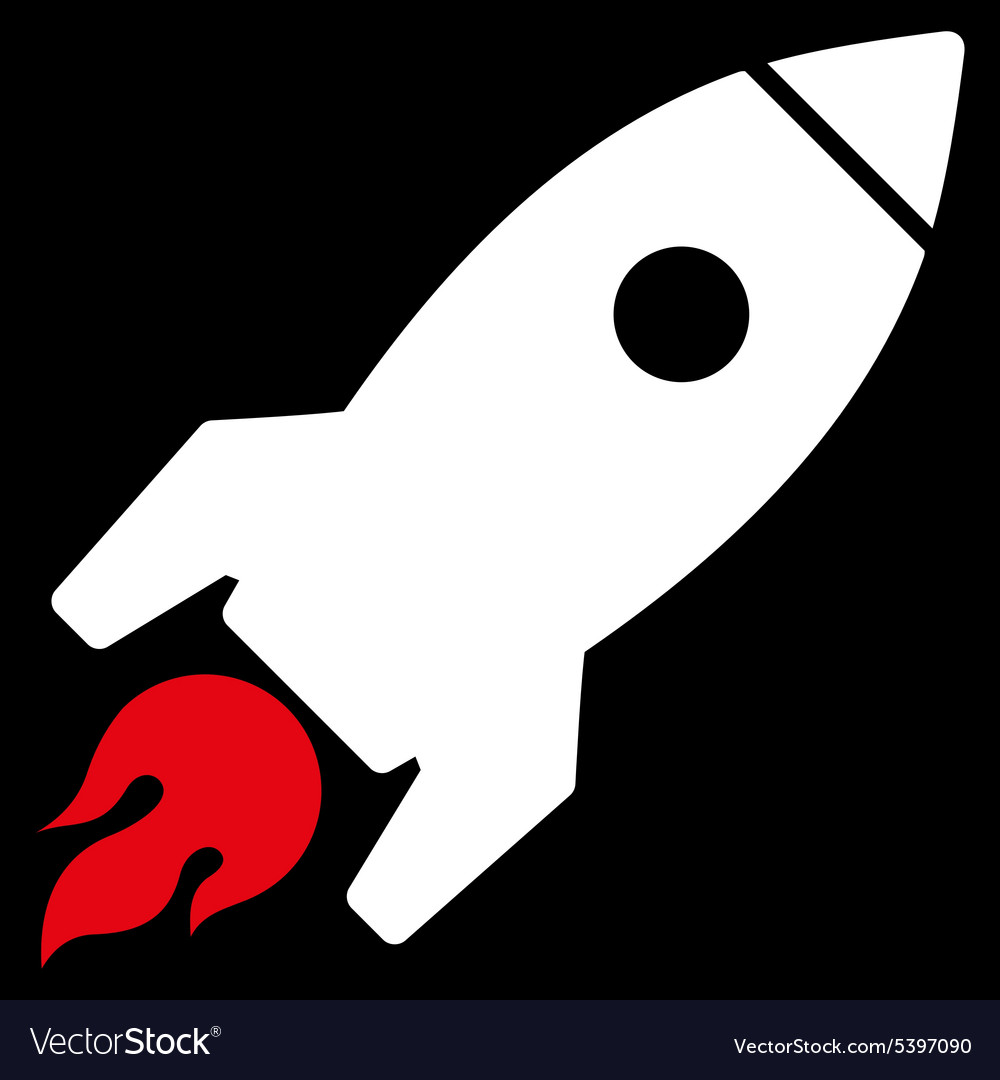 Rocket launch icon from commerce set