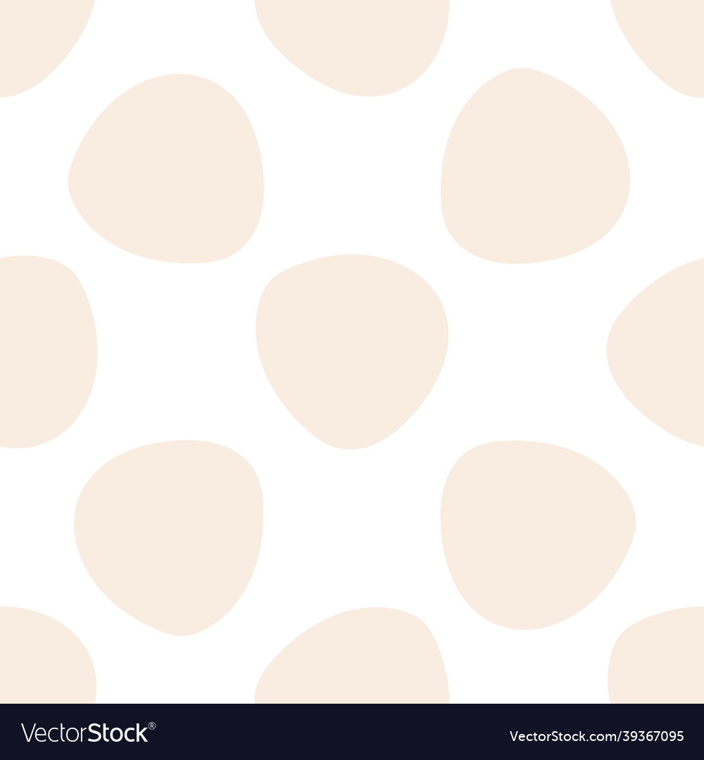Abstract playful style cut out shape pattern vector image Abstract playful style cut out shape pattern