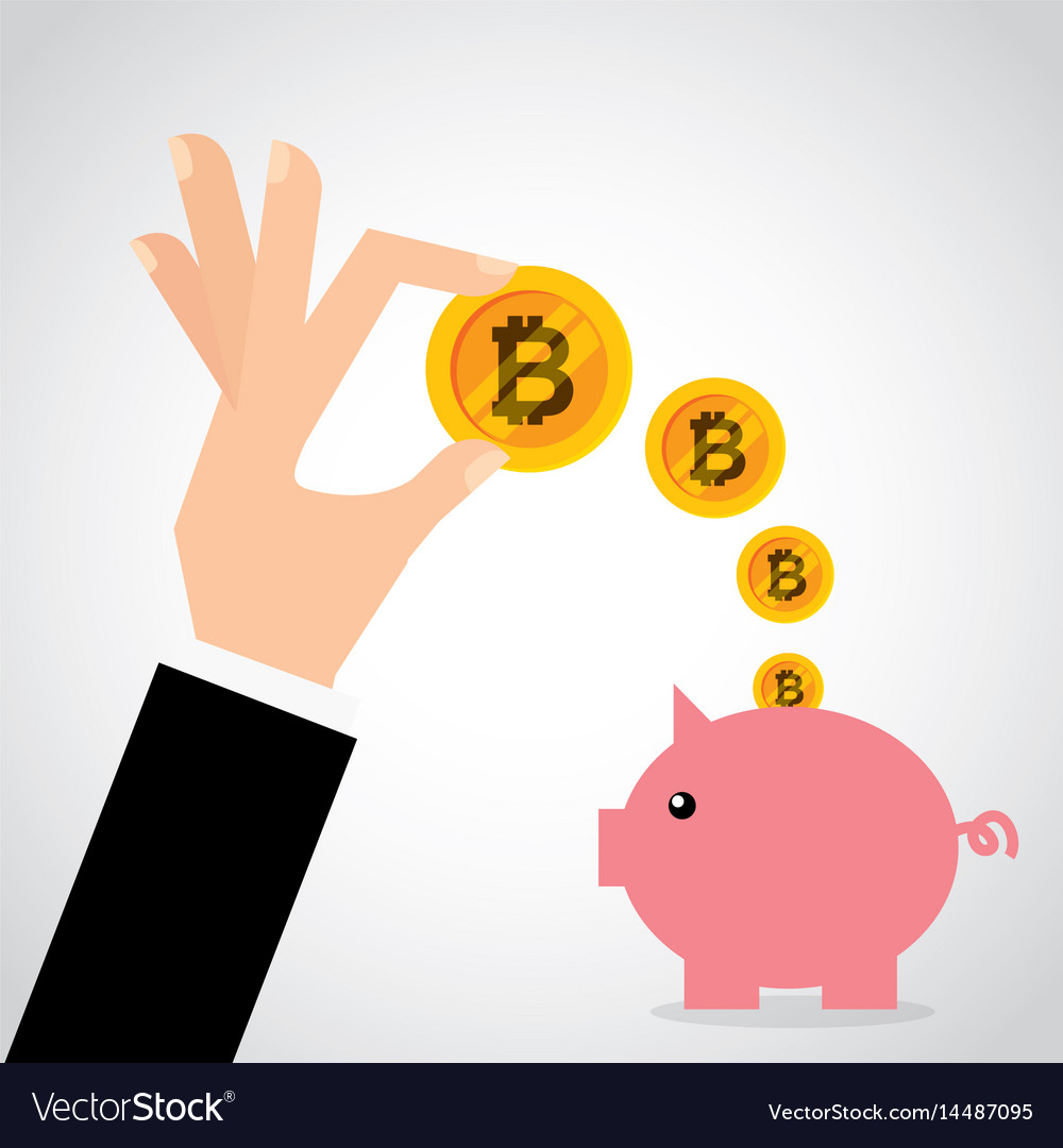 Bitcoins Investment Business-Icons