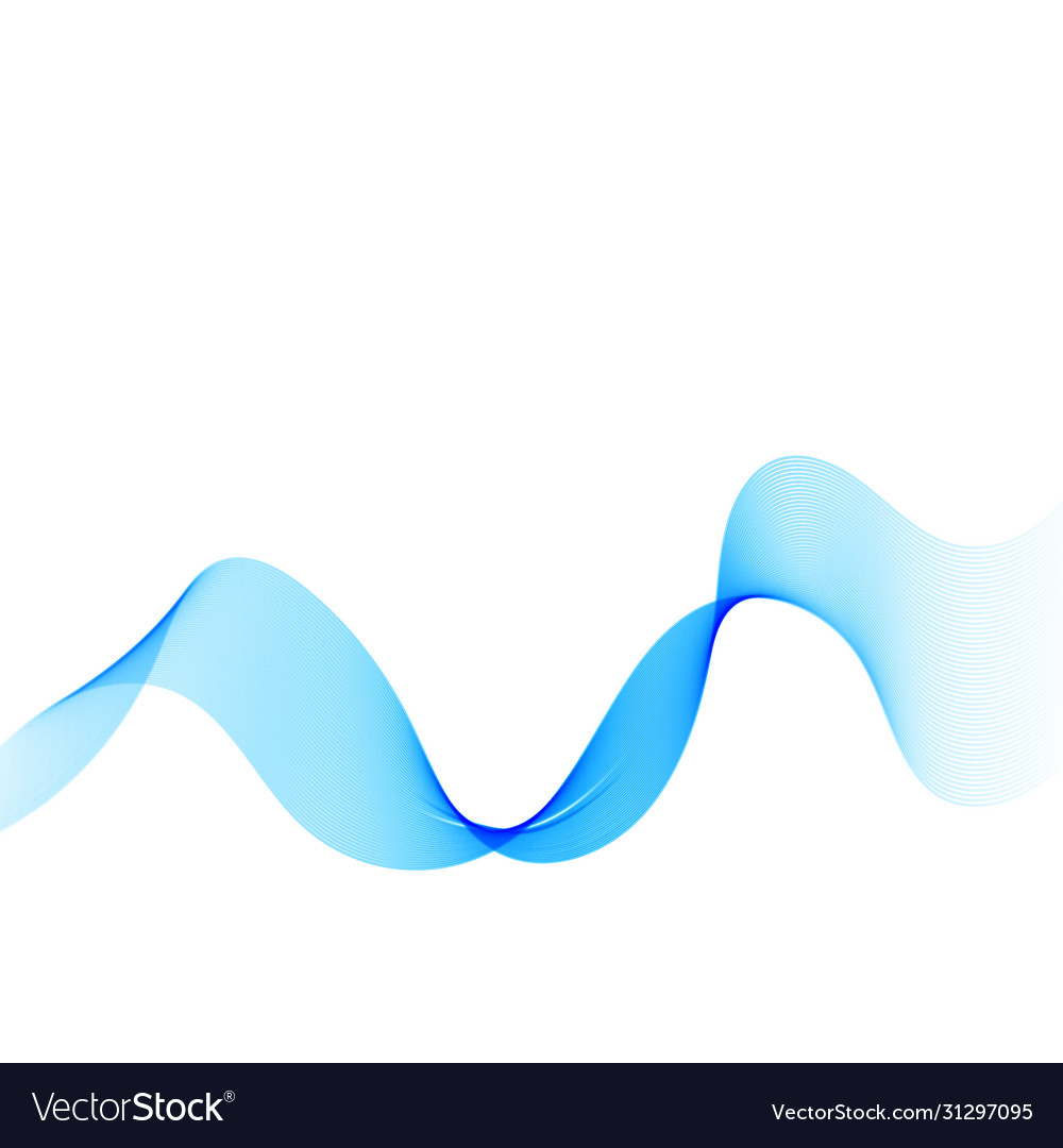 Blue smooth horizontal pattern abstract