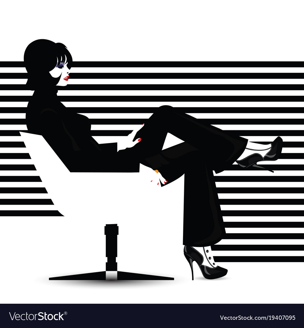 Fashion woman in style pop art Royalty Free Vector Image