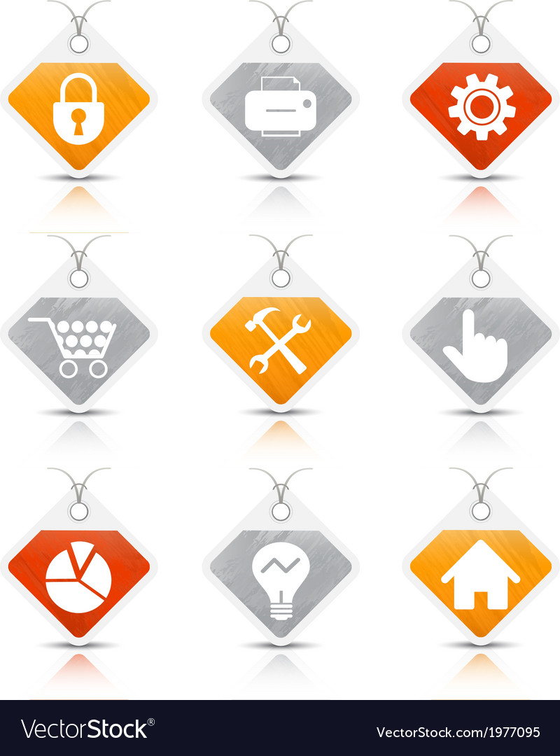 Icons Royalty Free Vector Image - VectorStock