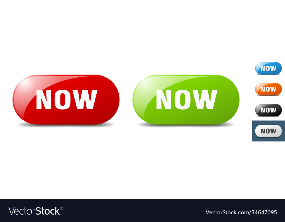 Now button key sign push set