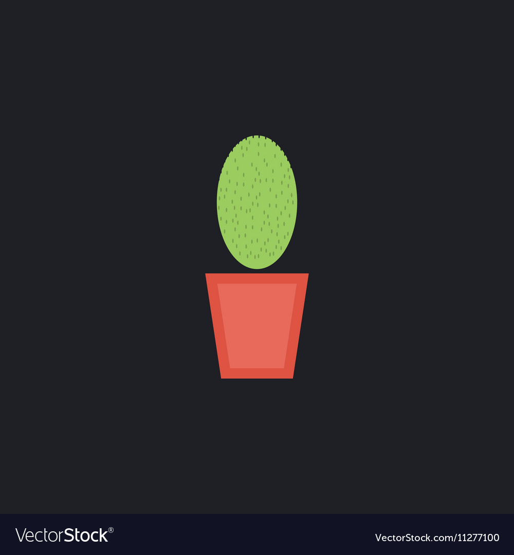 Cacti computer symbol
