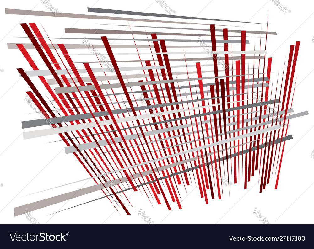 Grid mesh with dynamic lines intersecting stripes