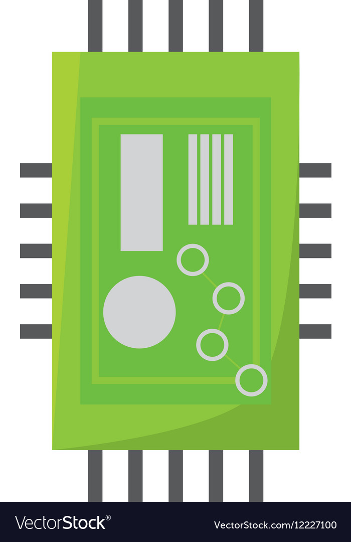 Microchip hardware component computer