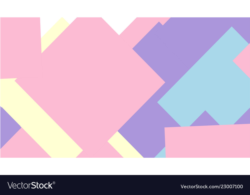 Pattern with a colored box white background vector image Pattern with a colored box white background