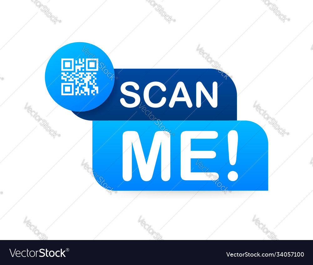 QR Code Scan Me Smartphone