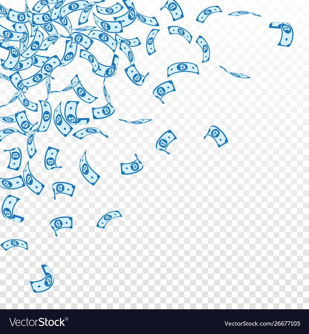 Bitcoin internet currency notes falling small bt