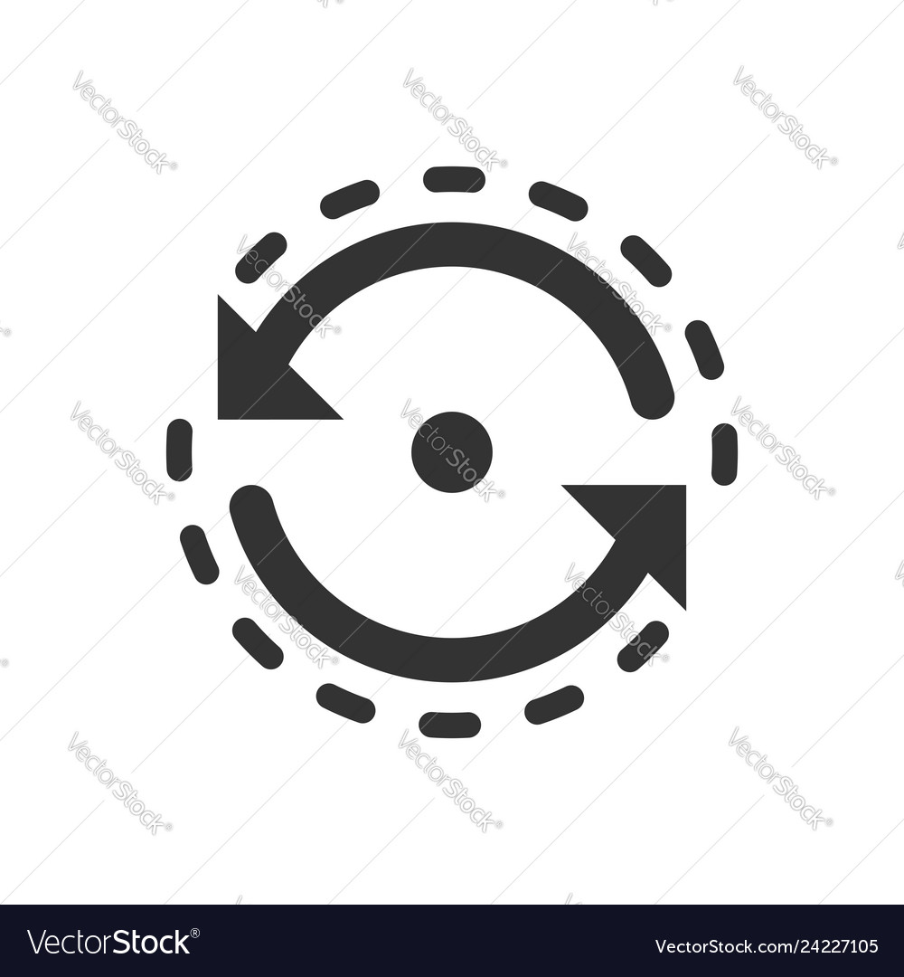 Circular Arrows Icon - Reload/Rotate