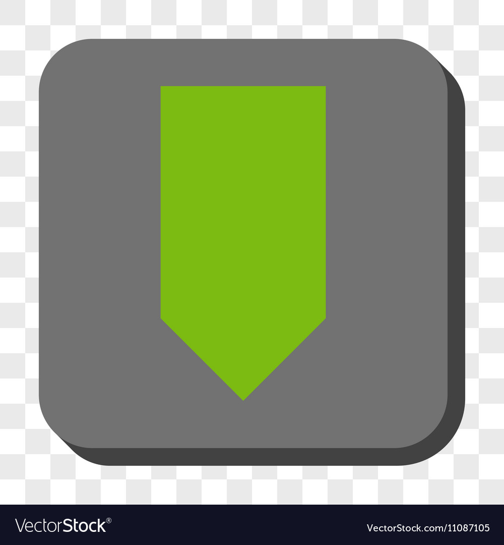 Direction down rounded square button
