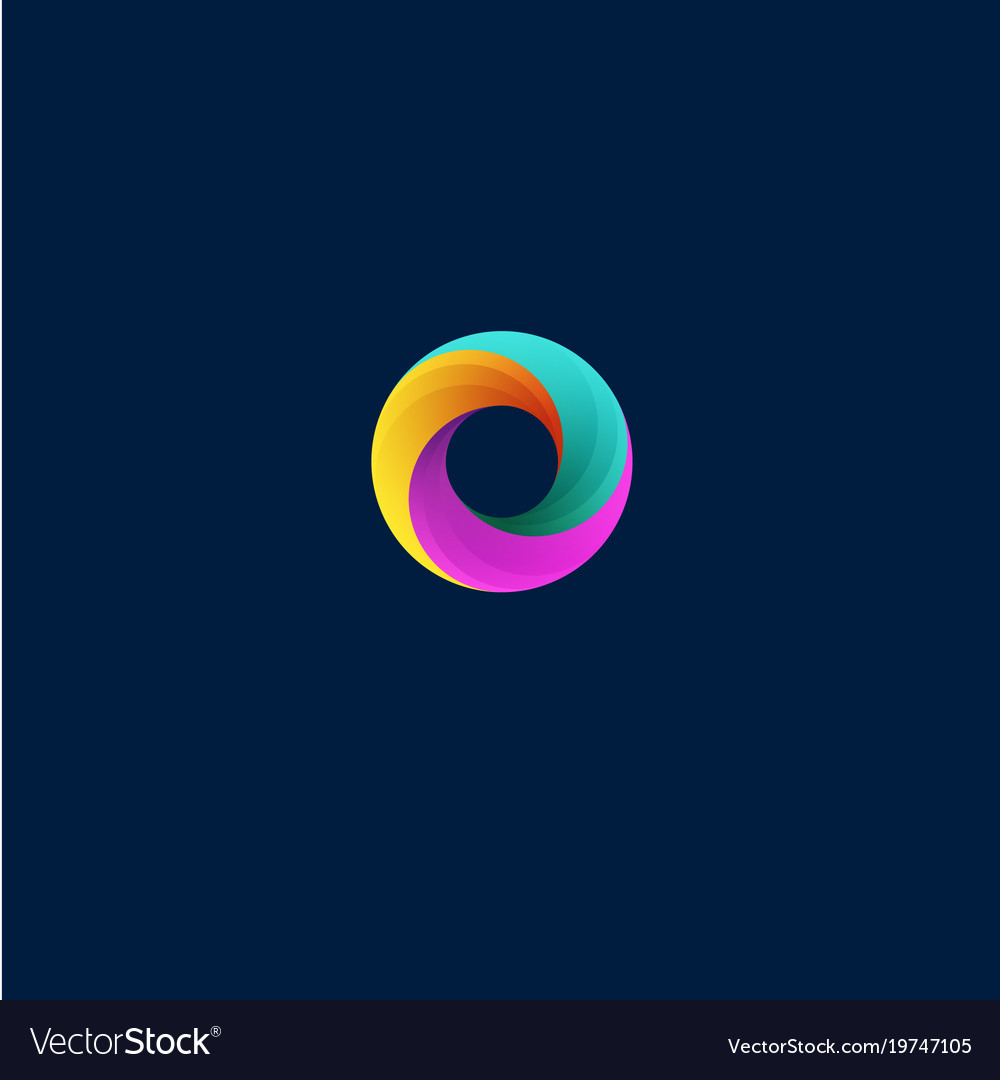 Dynamic Swirl Logo