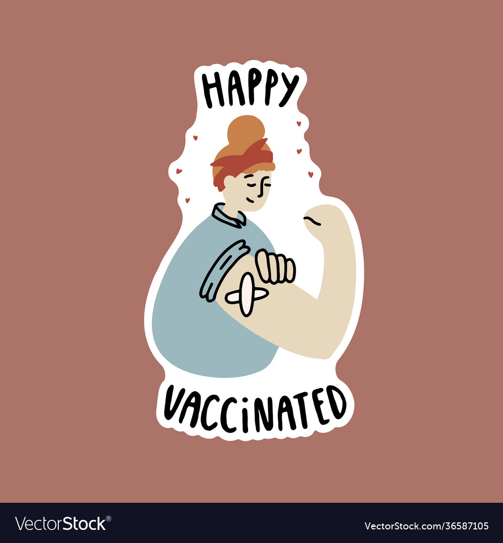 Girl was vaccinated against coronavirus