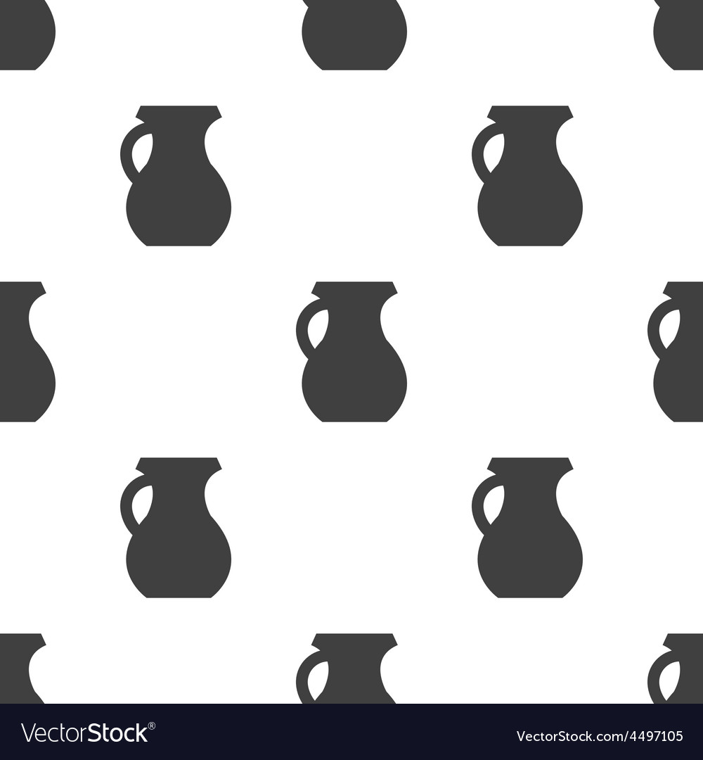 Pitcher seamless pattern
