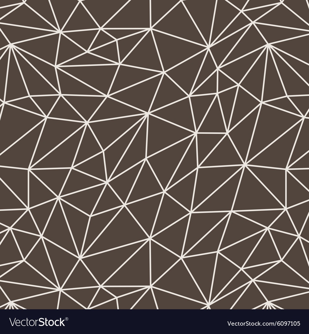 Seamless pattern of polygonal lines