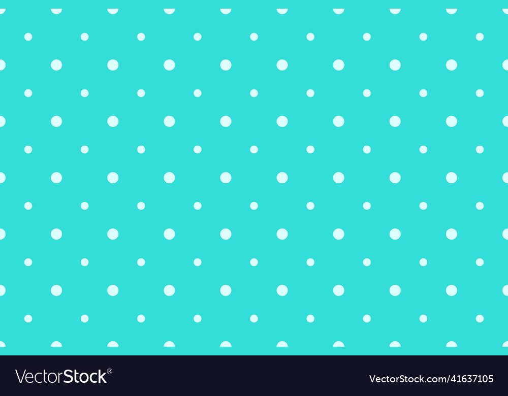 Seamless polkadot pattern with big and small dots