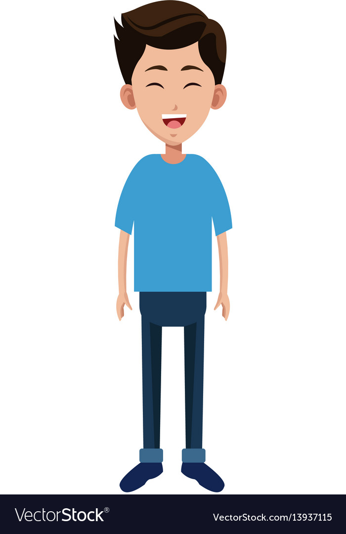 Boy Cartoon Icon Royalty Free Vector Image - Vectorstock