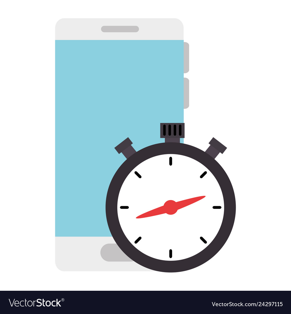 Chronometer timer with smartphone