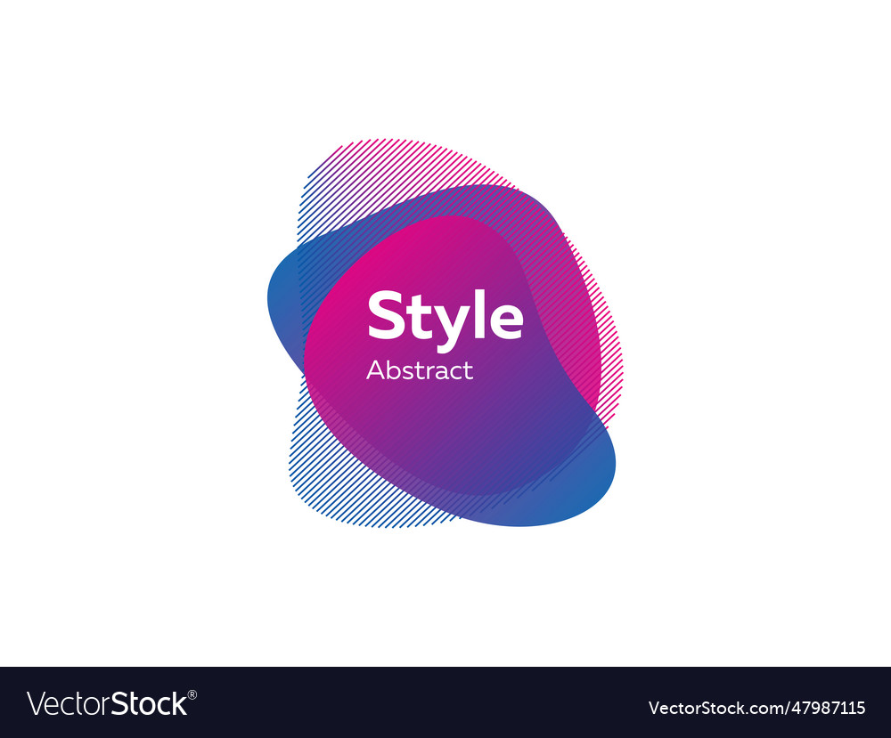 Dynamical violet abstract element vector image Dynamical violet abstract element