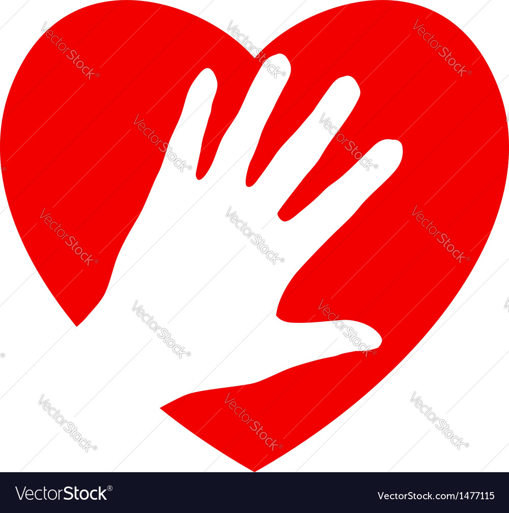 Hand and heart