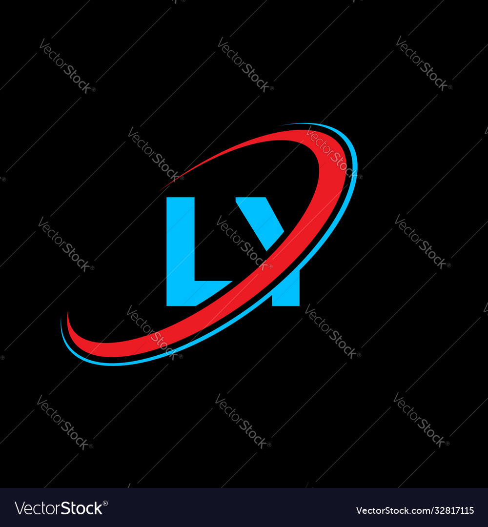 Ly l y letter logo design initial