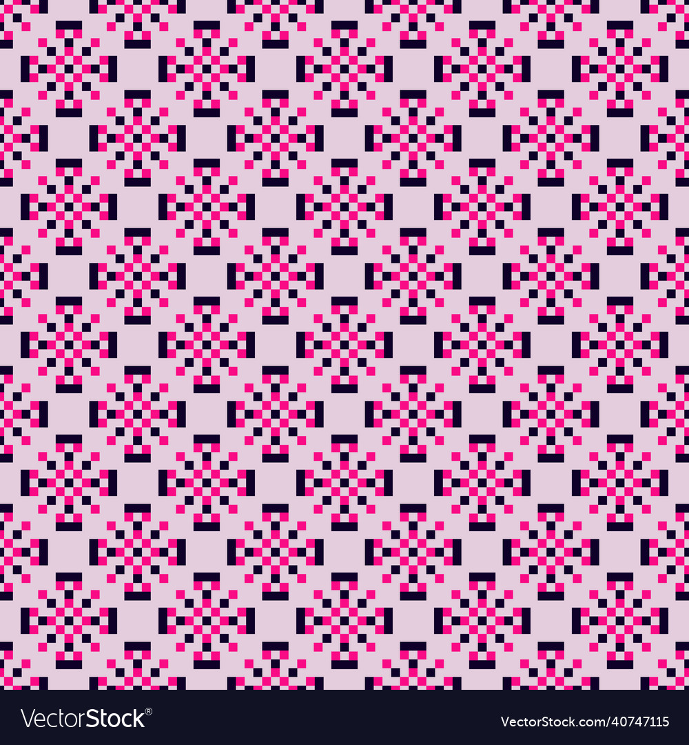 Pixel pattern Royalty Free Vector Image - VectorStock