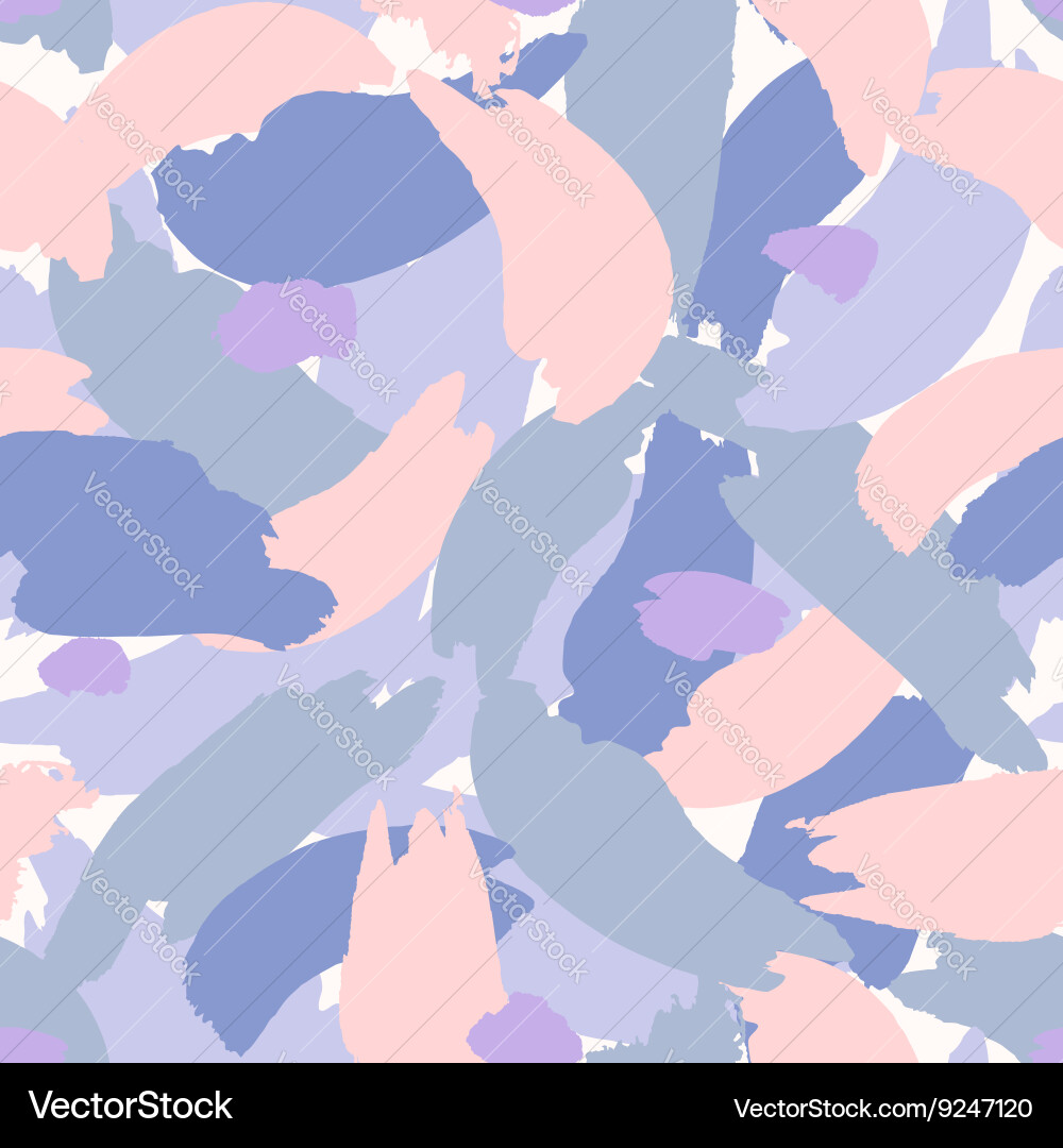 Hand drawn abstract seamless pattern Royalty Free Vector