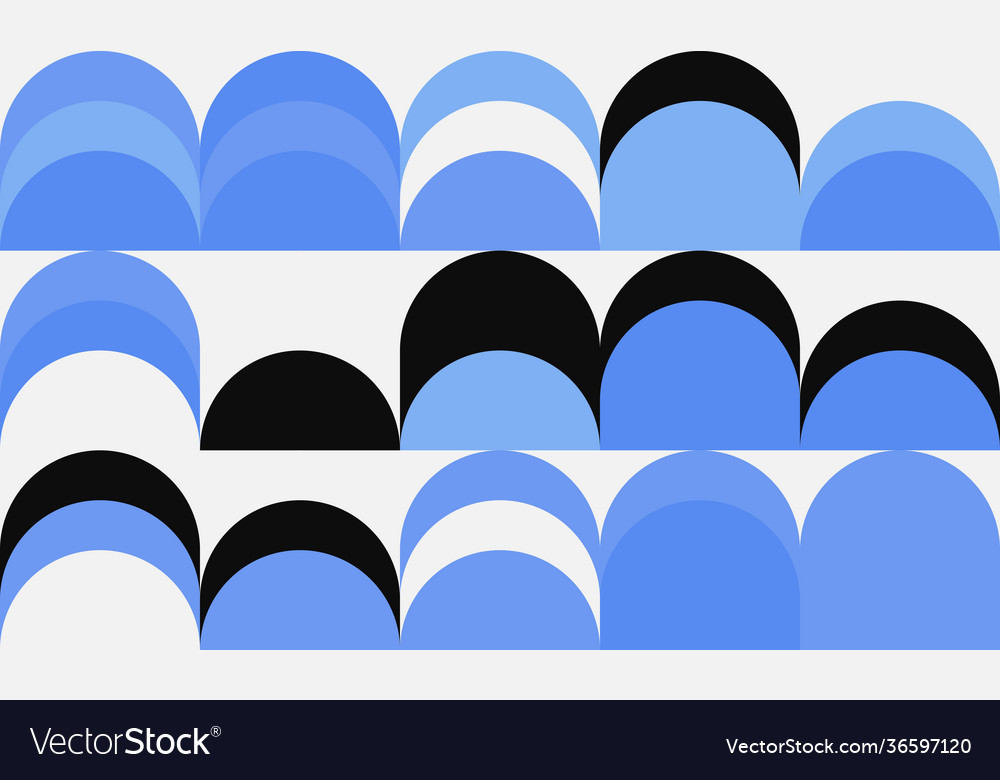 Mosaic abstract pattern design vector image Mosaic abstract pattern design